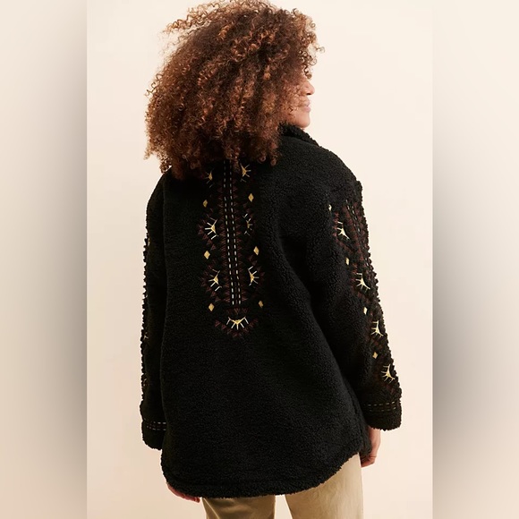 FP X Driftwood Sheeba Cozy Shacket Sherpa Coat - Picture 3 of 11